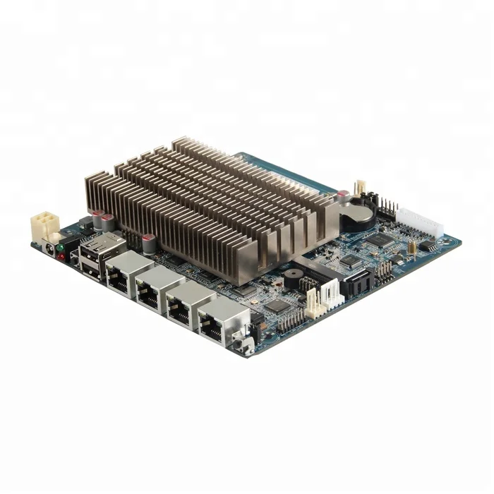 
Intel J1900 fanless cheap industrial firewall 4 ethernet ports motherboard 