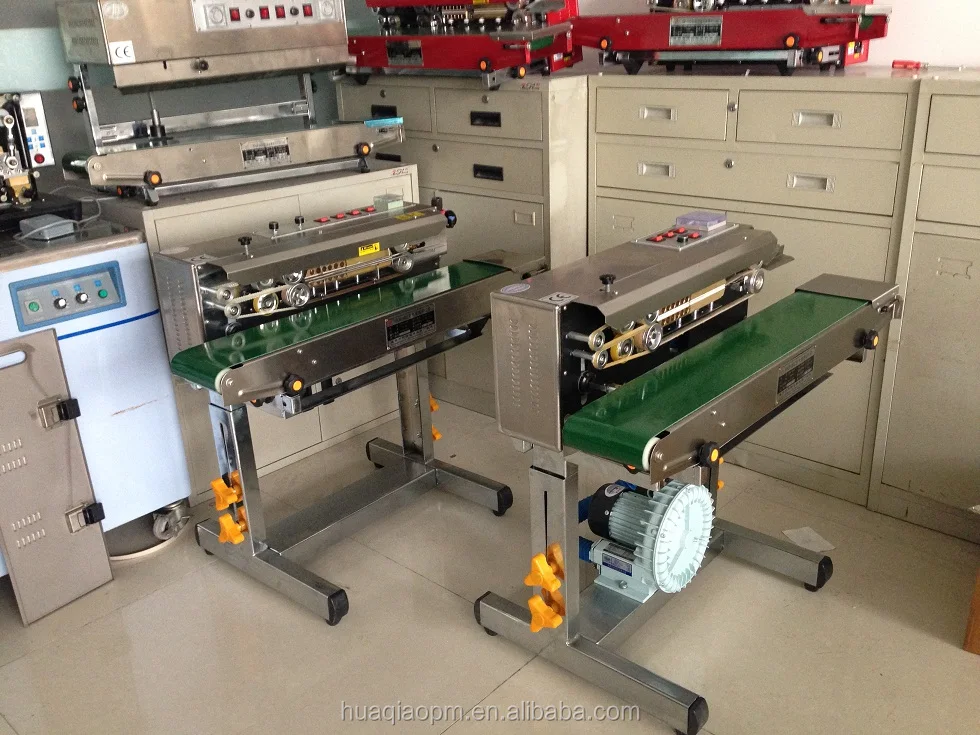 
FRQ-980C continuous band sealer machine with gas filling 