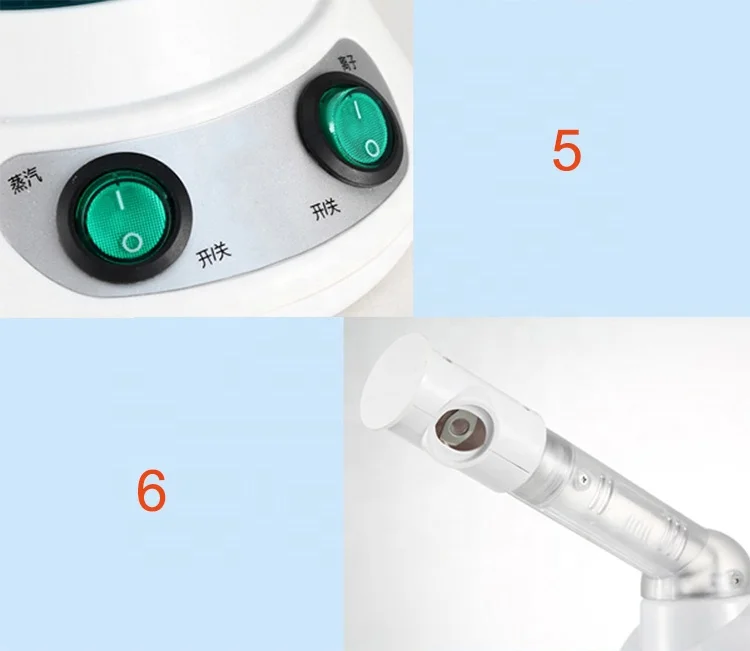 Portable Facial and Hair Steamer Device for Salon Use