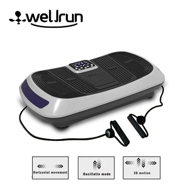 
CE Certification 3D/ 4D Crazy Fitness Equipment Whole Body Vibration Plate Exercise Machine vibration plate 