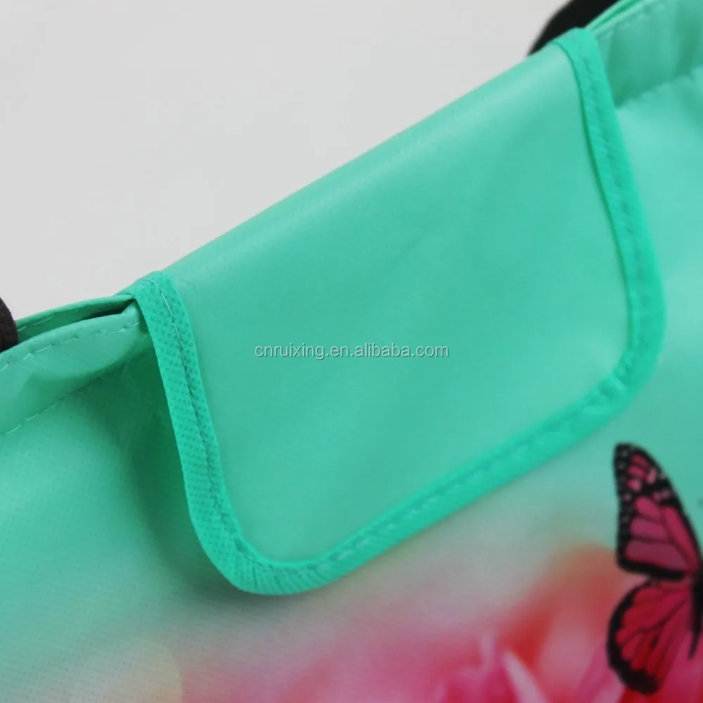 Insulated Bag Grocery Tote Bag to Keep Hot and Cold Food Thermal for Frozen or Hot Food Carrier Customized Logo Is Acceptable