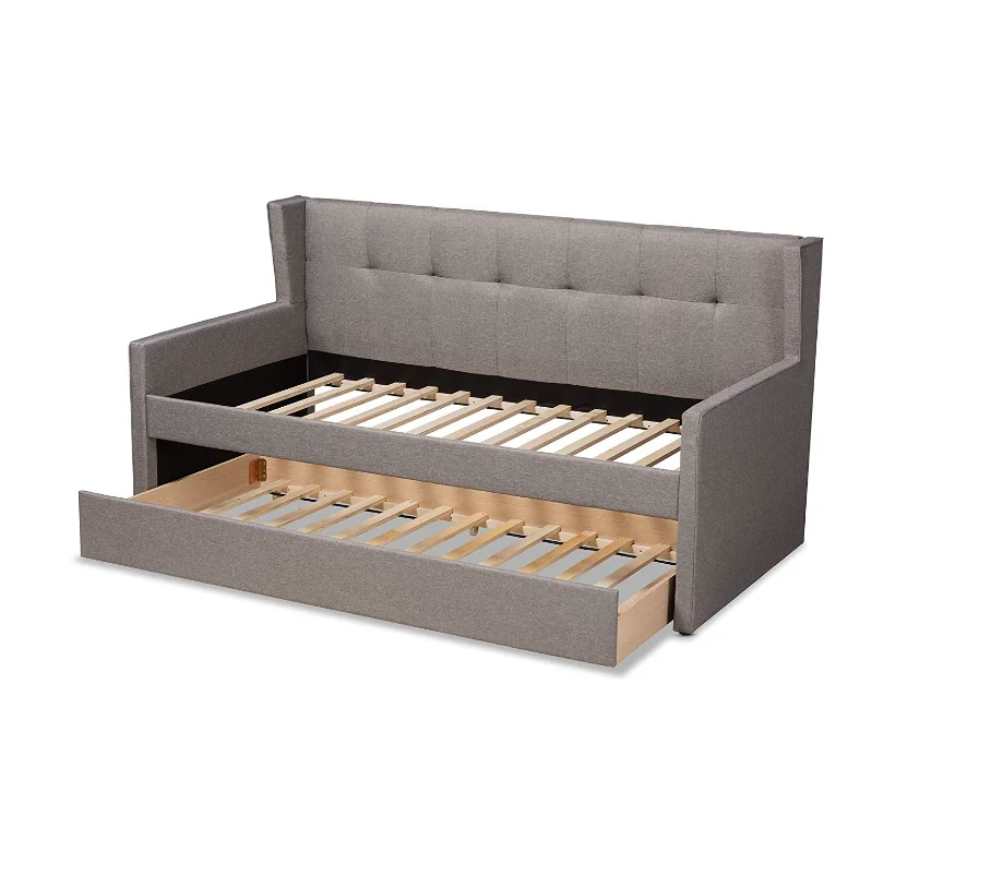 
fabric Day bed, Twin, Gray 