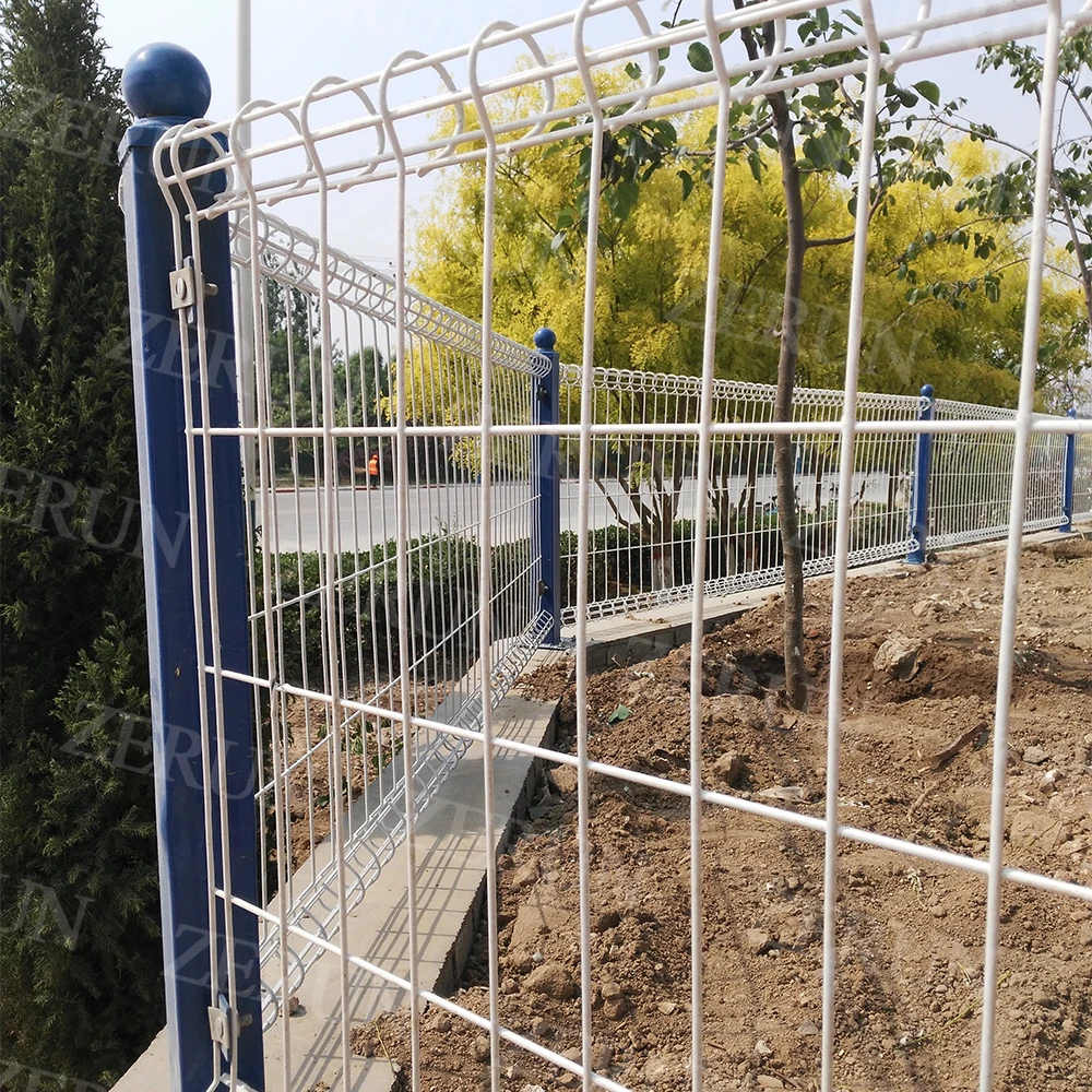 Double Wire Fence with Arched Top /double circle fence