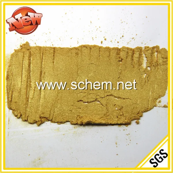 Оптовая продажа золото блеск порошок слюды для создания карты