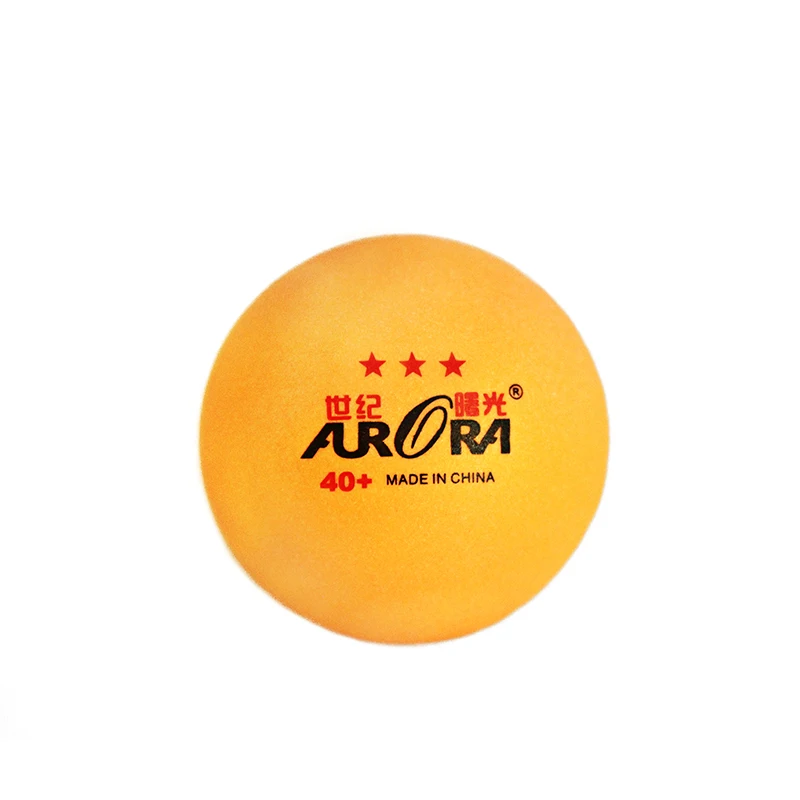 Hot-selling high quality 3 star 40mm ping pong ball abs seam table tennis balls in competition balls