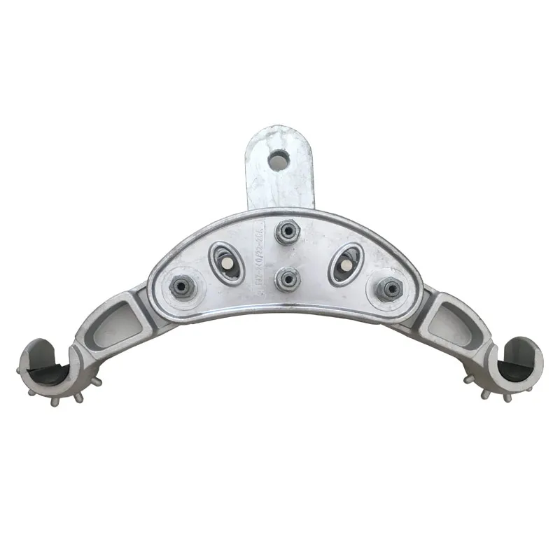 Power line across type jumper wire spacer damper