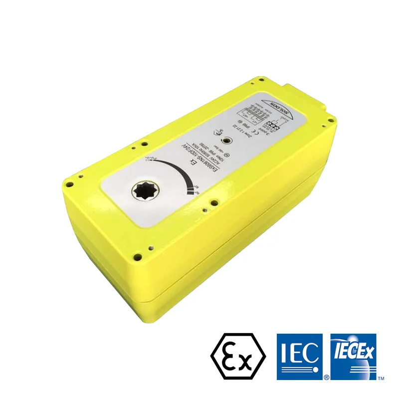 15NM ON/OFF ATEX IECEx Listed Explosion Proof Damper Actuator for HVAC System