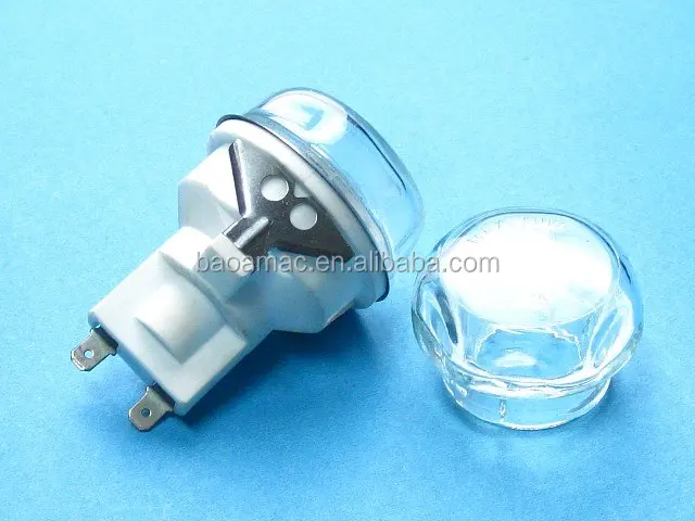 Oven lamp halogen light lamp holder
