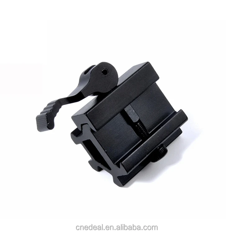 Jialitte Hunting Shooting Mount Quick Release Picatinny Weaver 20mm Rail Dovetail extend Scope bases Mounts 45 degree side J054