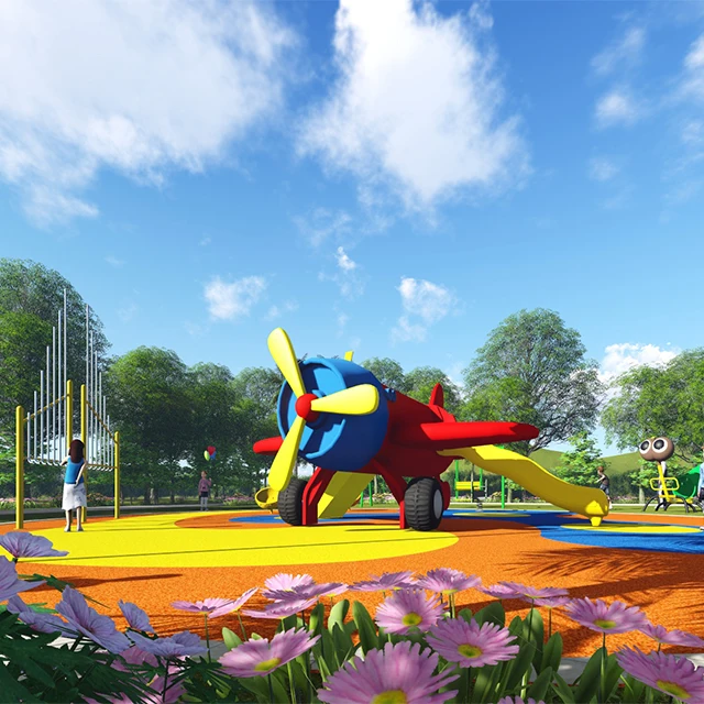 kids playground attractions tourist park playground design children recreational park play toys