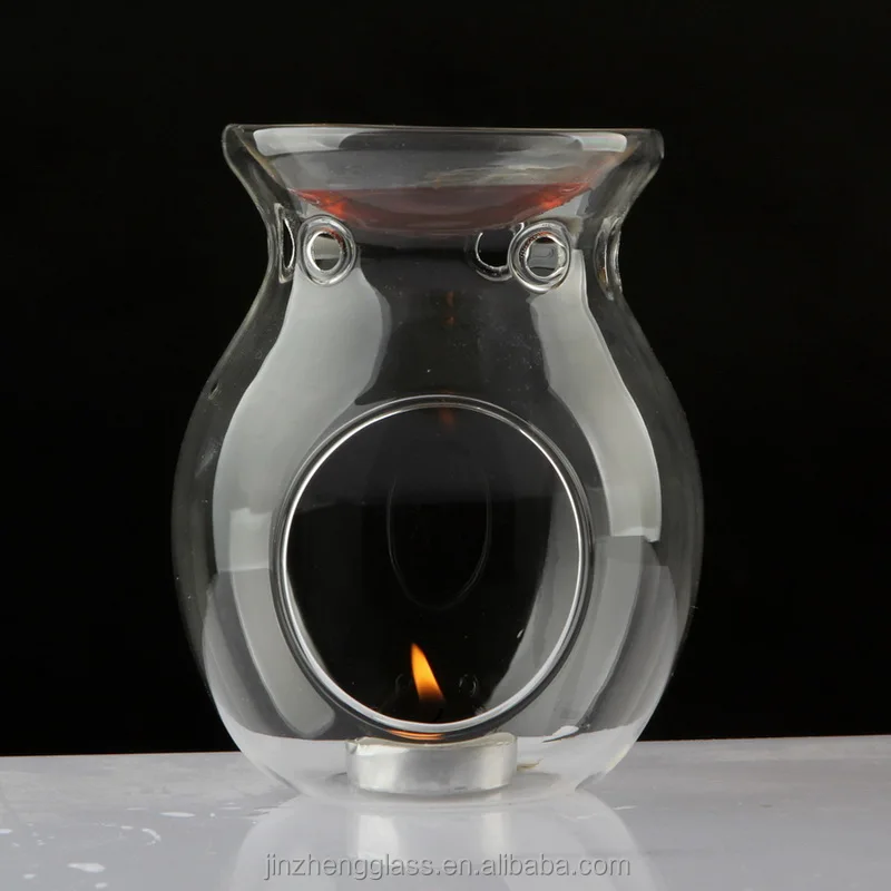 Fashion glass essential oil burner