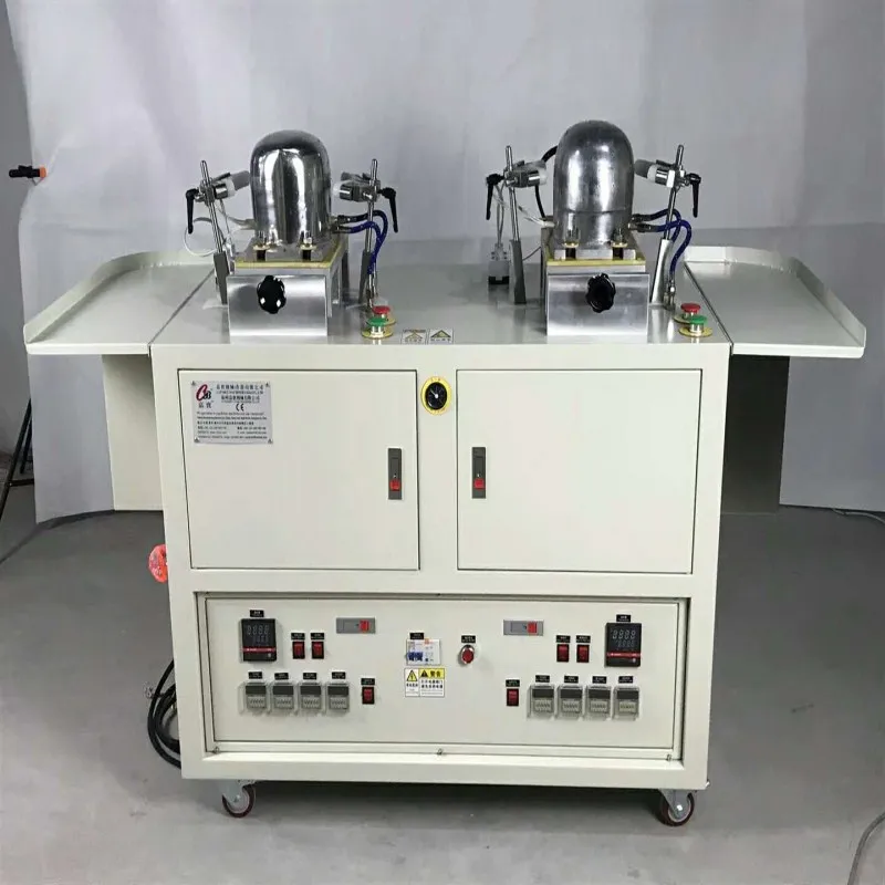 Automatic Baseball Cap Ironing Machine Two Heads Cap Making Machine