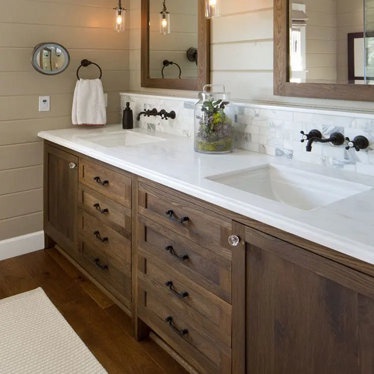 
Bathroom vanity modern design double sink bathroom vanity with lights bathroom 