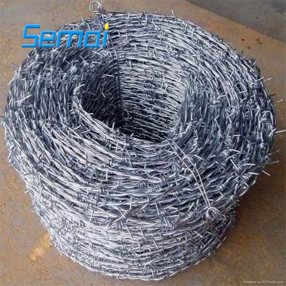 
Good factory price height quality cheap barbed wire fencing prices 