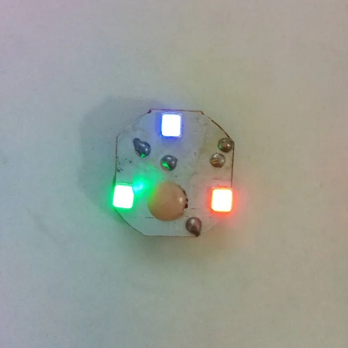 mini LED Light vibration Switch For Kids Adult Custom Toy