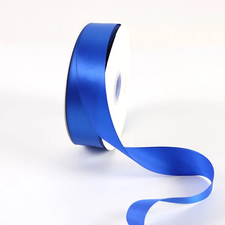 Wholesale custom the ribbon boutique,1 inch 25mm single face polyester satin ribbon