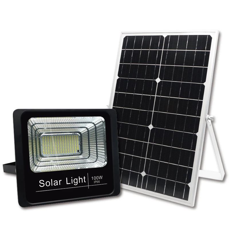High power of 25W 40W 60W 100W Solar Floodlight Solar Streetlight for Home street Outdoor road lamp