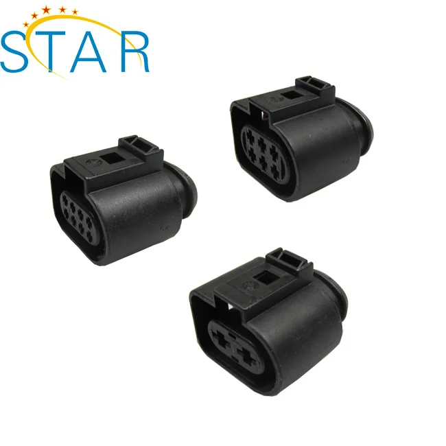 Automotive 3 pin Male Waterproof Connector 1.5 mm Car Connector Plug 1J0973852