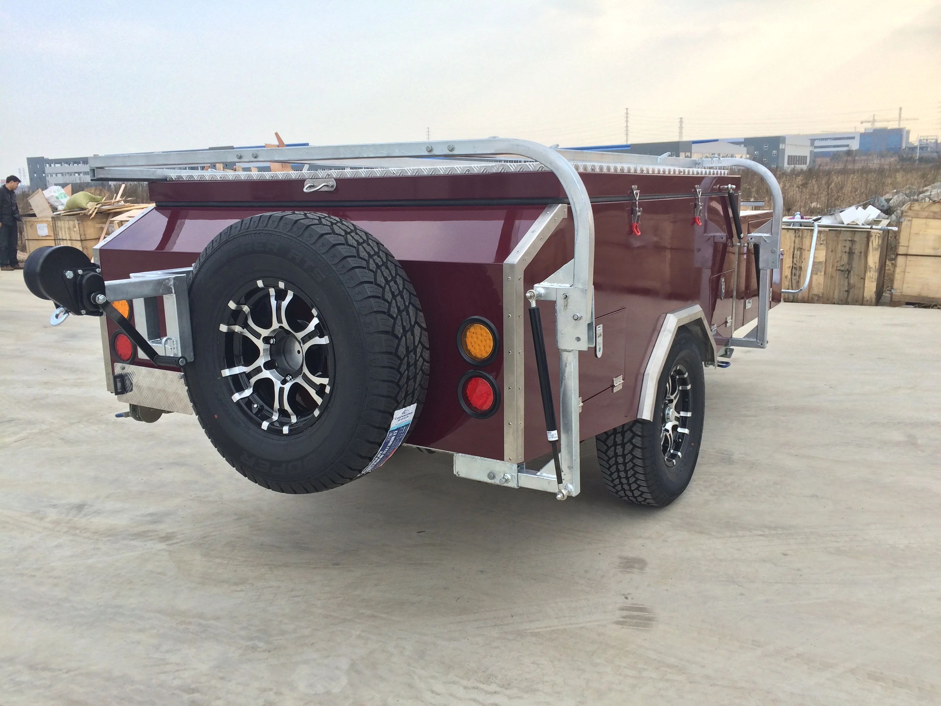 aluminum folding tent trailer/camper trailer