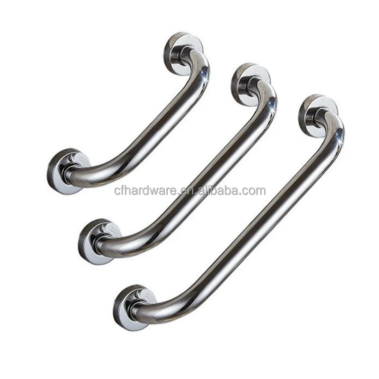 SS grab rail hotel bathroom grab hand rail public toilet hand rail