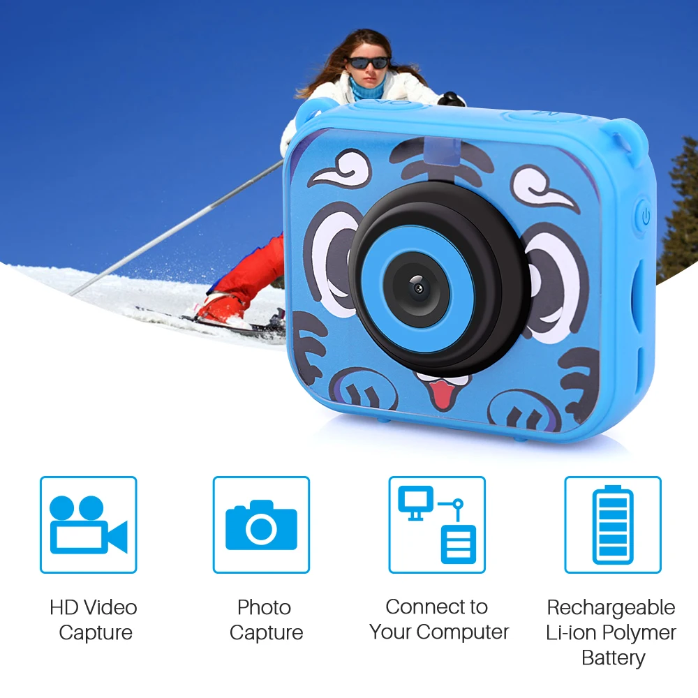 
Top 1 selling kids camera full hd 1080P waterproof baby camera for toys 
