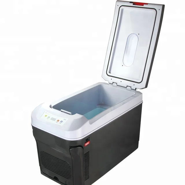 solar power 12V 24V dc small portable camping use dc compressor working 35L refrigerators solar power mini fridge