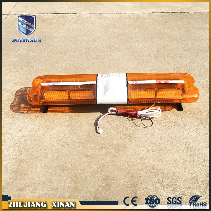 high power good quality amber revolving warning light bar