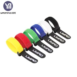 Top Quality Self Locking Velcroes Flexible Fabric Wire Management Luggage Hook And Loop Buckle Cable Tie