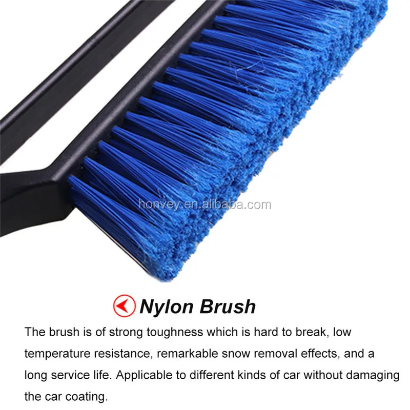 
HONVEY Multi-functional EVA Foam Long-handled Snow Brush Winter Snow Shovel Ice Scraper 