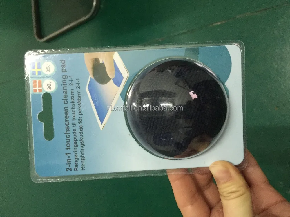 2 in 1 touch screen cleaning pad cleaner single package (model no.:4003A)