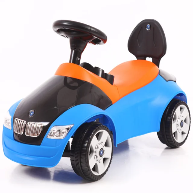 Cheap Kids Baby Swing Car with Power Steering and Light Ride on Toy Car