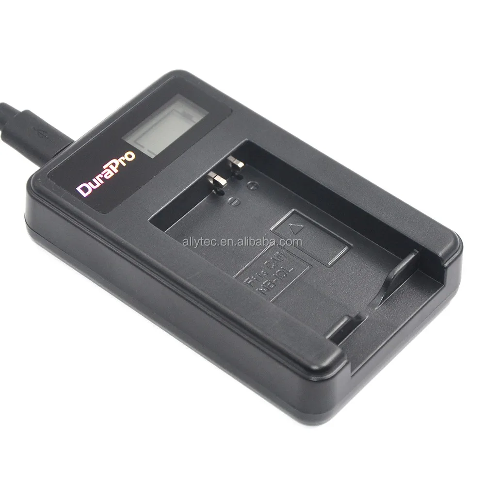 DuraPro LCD USB Charger for Canon NB-10L NB10L battery and G1X G15 G16 SX40HS SX50HS SX60HS SX40 SX50 SX60 HS Cameras