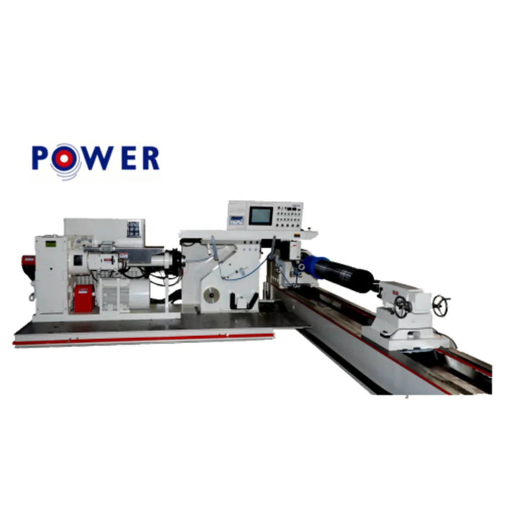 PTM-1510 Industrial Rubber Roller Building Machine for paper making and mine transmission