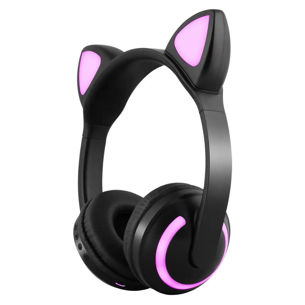 new arrivals 2019 amazon headphone cat ear speakers audio system with private label electronics ZW-19