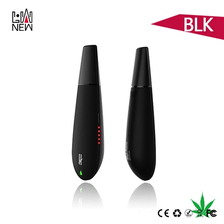 
New Released Wholesale 1600mAh Black mamba vaporizer dry herb BLK vs black widow 