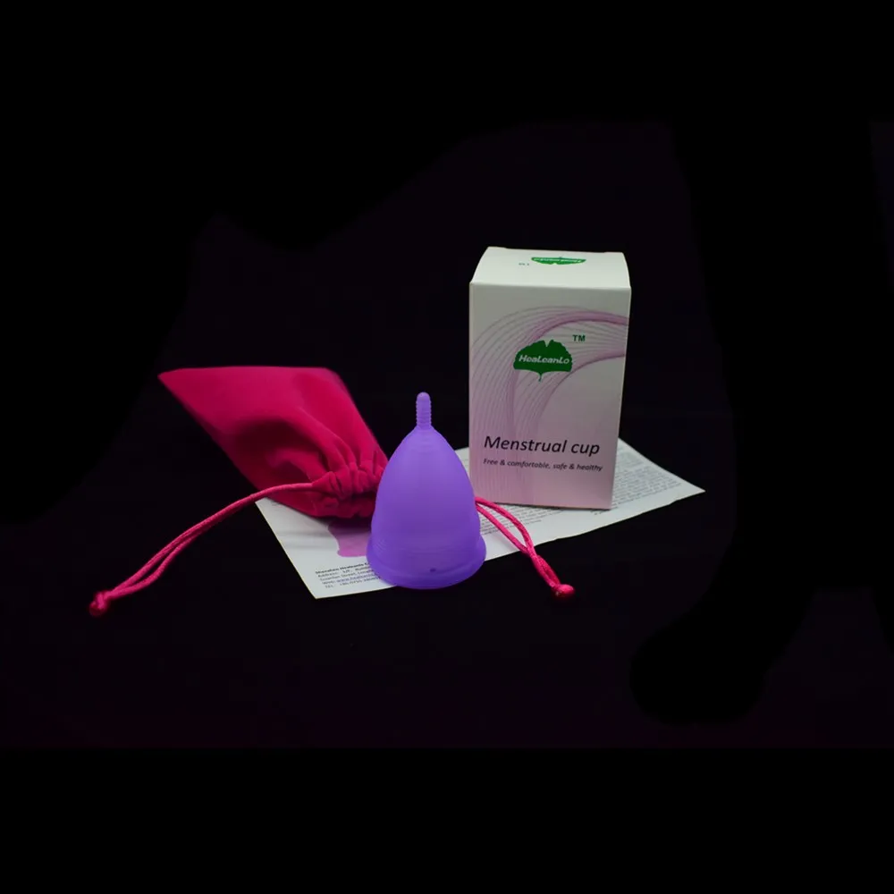
Reusable Medical Silicone Menstrual Lady Cup Soft Women Menstruation Period Blood Container 