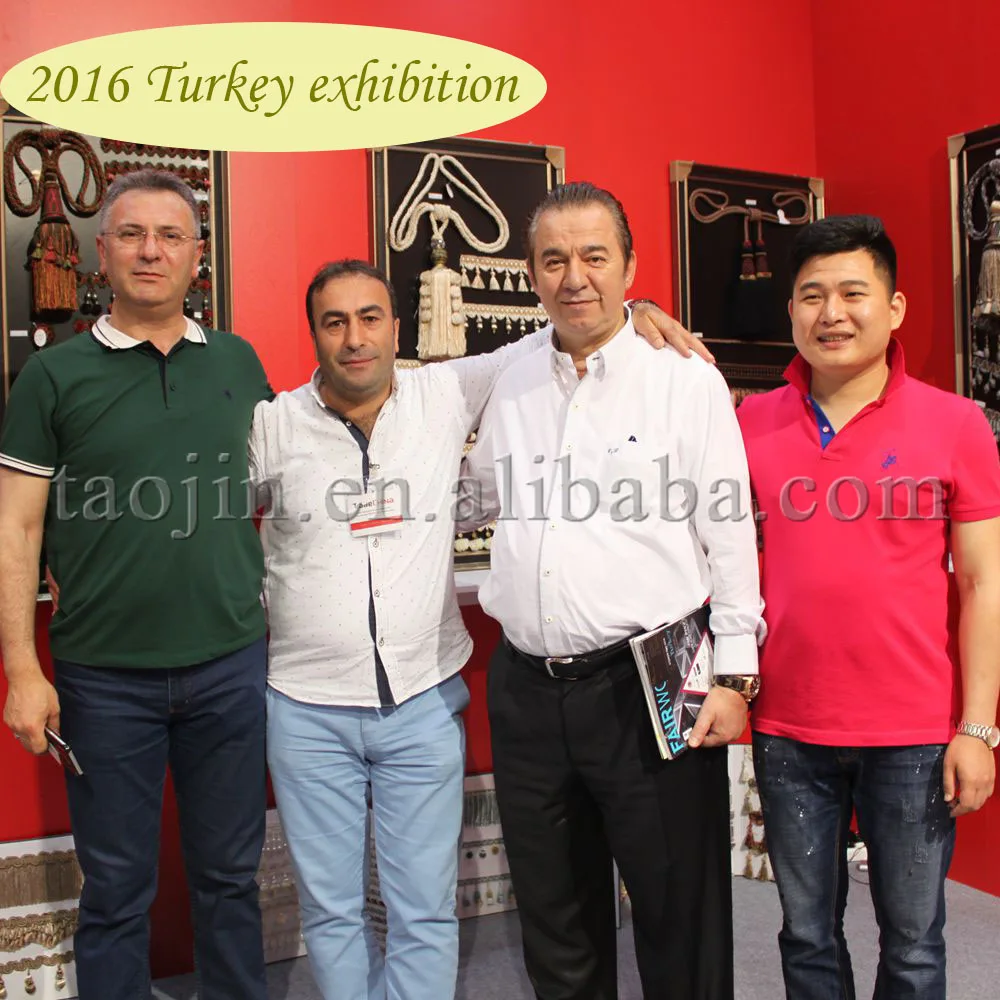 
High quality Europe Fashion Curtain Tassel Fringe Trimming 