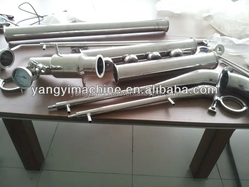 stainless steel 2' 450 mm condensor for beer brewery distillation equipment