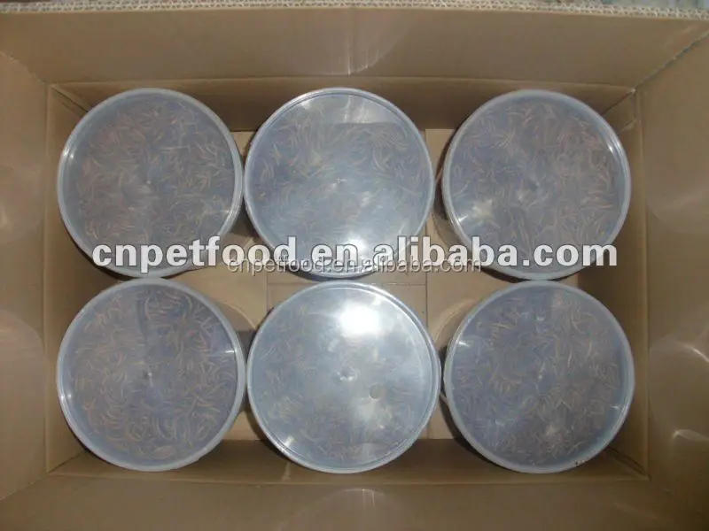 
100g-800g dried mealworm in Tub 