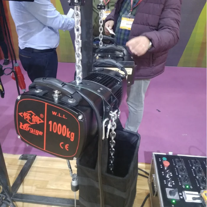 JDP 1 ton 25 meter truss motor D8 standard