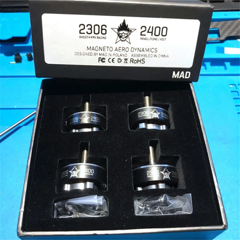 MAD Racer 2306 FPV micro quadcopter motors for FPV Racing Drone Quadcopter