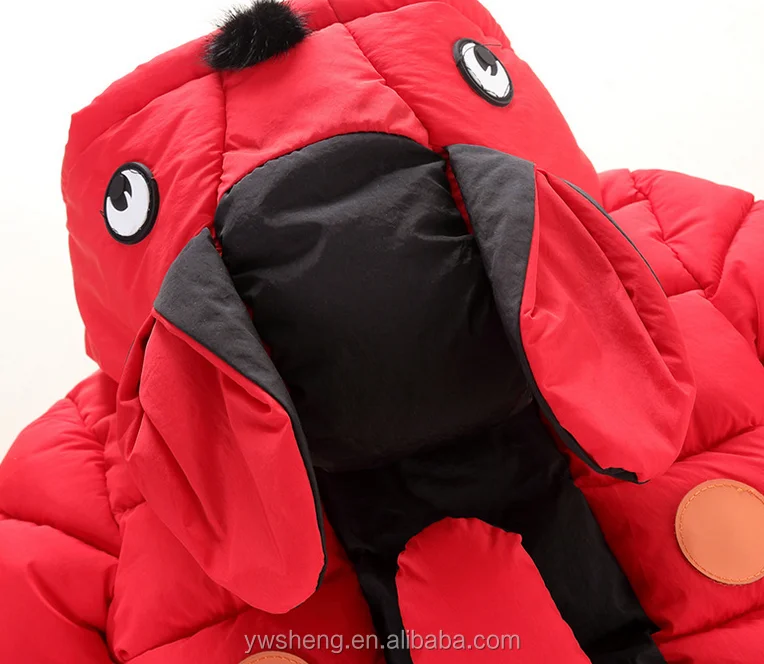 2016 new winter clothes cartoon Korean boys and girls jacket down coat