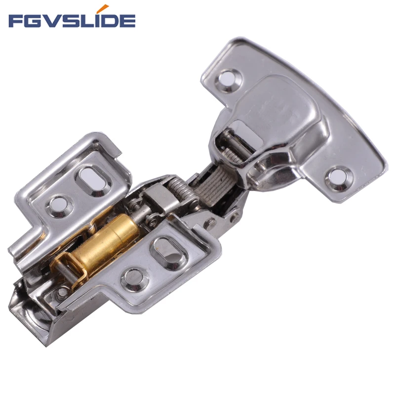 Furniture hardware 35mm concealed auto door hinge slide on two way stainless steel hinge for cabinet
