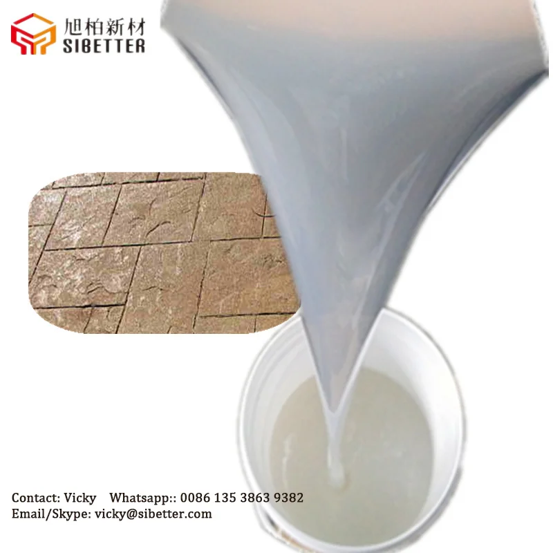 Good Price RTV Silicone for Making Plaster 3D Wall Panel Mold