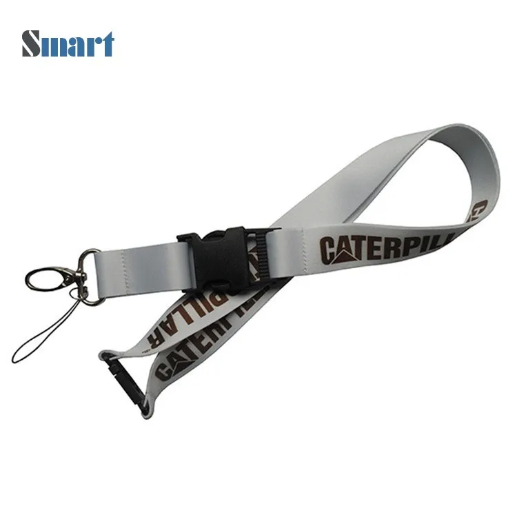 Термотрансферный Печатный пластиковый держатель для удостоверения личности ремешок шейный