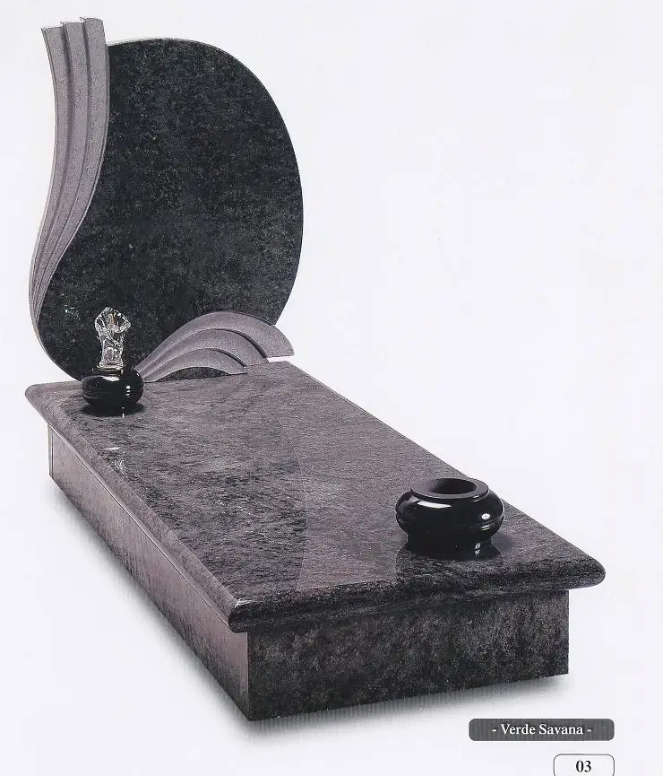 Granite tombstone in various colors and style