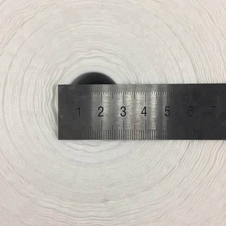 Disposable Dustless 110g Narrow Ultrasonic Cut 40mm x 50m Microfiber LCD Cleaning Cleanroom Wiper Roll