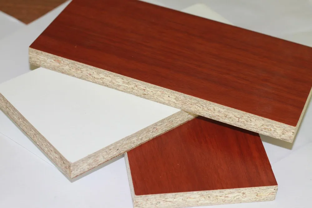 
18mm thickness standard size melamine particle board 