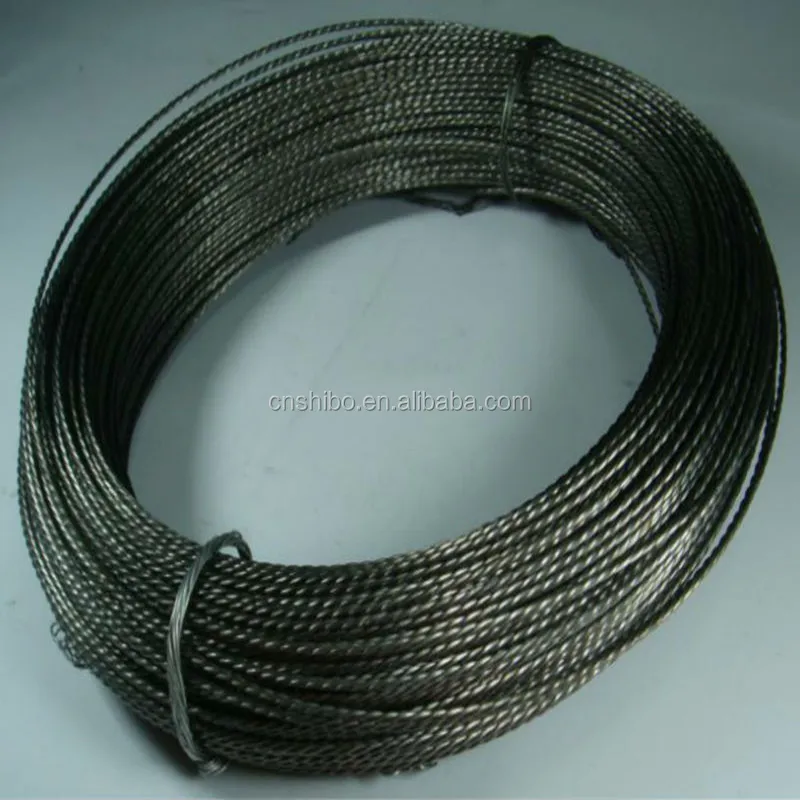 top seller stranded tungsten wires,99.95% tungsten heater wire