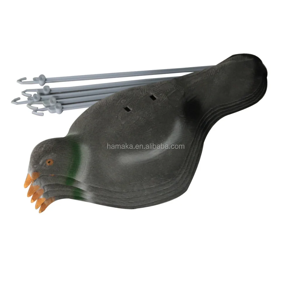 Super September стекались голубь приманка в виде ракушки с колышки Охота Стрельба поддельные птица